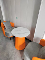 Canapé en velours de style luxe léger, mobilier commercial moderne, réception, salon, détente, hôtel, négociation