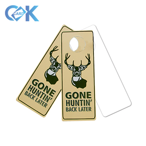 Tùy Chỉnh Nhựa Không Làm Phiền Móc Cửa/Làm Sạch Dấu Hiệu/Phòng Số Tấm - Product Image 5