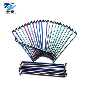 De alta calidad de la montaña Rainbow titanio <span class=keywords><strong>radios</strong></span> Bmx habló de la <span class=keywords><strong>bicicleta</strong></span> de la rueda - Product Image 1