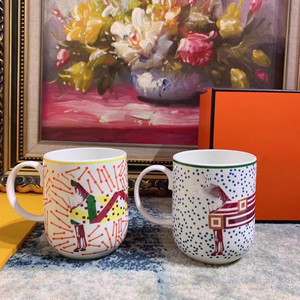 Venta Directa de Fábrica de Tazas y Tazas de Té de Porcelana Fina de Estilo Europeo de Lujo - Product Image 2