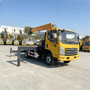 Grúa Telescópica Montada en Camión con Motor Diésel de 6.3T, Alta Eficiencia y Gran Capacidad de Elevación - Product Image 3