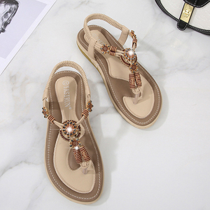 OEM Bán Sỉ Mua Số Lượng Lớn Xăng Đan Nữ Đế Bằng Nhẹ Chống Trượt Ngoài Trời Dép Xỏ Ngón - Product Image 3