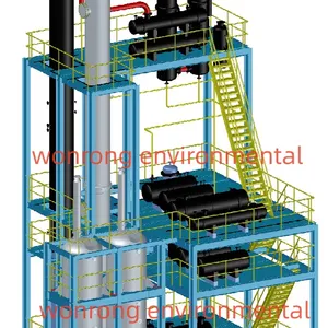 2023 new technology with DCS auto control system crude oil refinery diesel plant