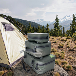 Custom leggero imballaggio a compressione cubi <span class=keywords><strong>Organizer</strong></span> valigie borse portaoggetti portaspazio portatile in TPU - Product Image 6