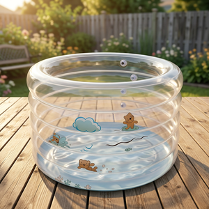 Piscina Inflable de PVC Personalizada para Bebés, Entrega a Tiempo, Certificación BSCI/SEDEX, Solución Personalizada para Baño de Bebés - Product Image 4