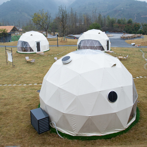 <span class=keywords><strong>Tenda</strong></span> a Cupola Geodetica di Lusso per Hotel da Esterno Impermeabile in Vetro per Glamping <span class=keywords><strong>Casa</strong></span> a Cupola da 6m - Product Image 6