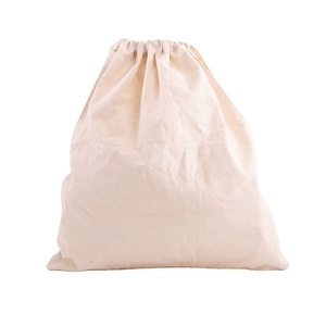 Sac à linge d'hôtel en toile de coton imprimé, grand format, avec cordon de serrage, directement de l'usine - Product Image 3