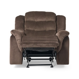 Super Comfortable Suede <strong>Fabric</strong> Home Theater Sofa Swivel Glider <strong>Recliner</strong> <strong>Chair</strong> With Rocking - Product Image 5