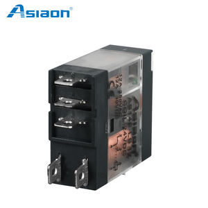 Asiaon Miniatur 24VDC/12A Mehrzweck-Elektrorelais AS14F-LS 1Z 5-polig DPDT LED-Licht Testtasten-Steckmodul Versiegelt - Product Image 2
