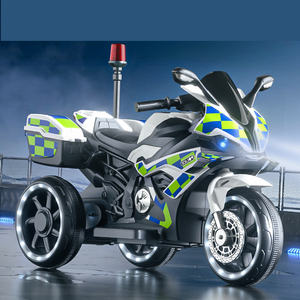 <span class=keywords><strong>Moto</strong></span> Elettrica per Bambini 6V con Luci LED, Triciclo <span class=keywords><strong>Giocattolo</strong></span>, Auto Cavalcabile, Bici con Paraurti, Scooter per Bambini - Product Image 5
