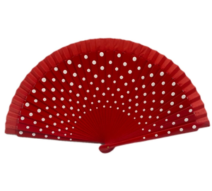 Abanico Plegable Español para Mujer, Retro, de Bambú Tallado, Arte Folclórico Hecho a Mano, Diseño de Amor, Regalo de Negocios y Abanico para Danza - Product Image 3