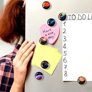 Imán de Refrigerador de Cristal Transparente con Superficie Curva, Resistente a los Arañazos y al Agua, para Decoración del Hogar, Venta al Por Mayor Promocional - Product Image 1