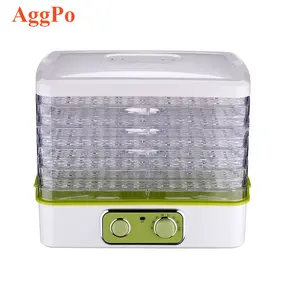 5-lớp công nghiệp thương mại Nhà Kỹ Thuật số thực phẩm dehydrator trái cây Máy sấy trái cây máy sấy Rau