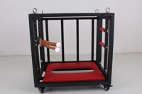 Thème de sexe meubles métal SM Bondage contraintes esclave Cosplay chien Cage pour BDSM Sexuales jeux Bondage dispositif