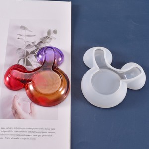 <span class=keywords><strong>Moule</strong></span> en résine de silicone écologique Kelutd, tête de <span class=keywords><strong>Mickey</strong></span>, rangement de vaisselle, décoration de pendule, fabrication de miroir, outils pour gâteaux, KLT-4103-1 en stock - Product Image 2