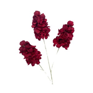 Flores Artificiales de Jacinto de Uva, 3 Ramas, de Plástico y Tela, Decoración para Bodas, Decoración del Hogar, Arreglos DIY - Product Image 5