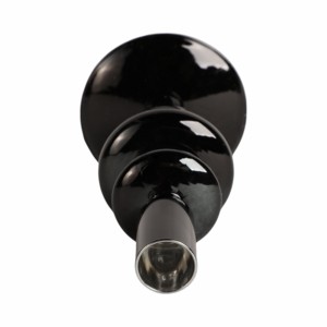 Portacandele Moderno in Vetro, Design a Disco e Sfera, Decorazione da Tavolo - Product Image 4