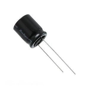 Condensateur traversant à aluviage radial 270 µF 20 % 63 V TH 63ZLJ270M12.5X16 - Product Image 1