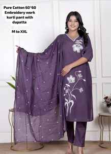 Traje Tradicional Pakistaní Shalwar Kameez para Mujer, Traje Bordado para Bodas, Fiestas y Celebraciones, Kurti con Pantalón - Product Image 4