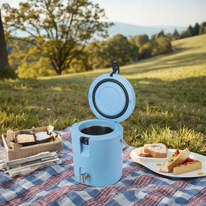 Glacière portable sur mesure <span class=keywords><strong>en</strong></span> rotomoulage, matériau PE, isotherme, seau intérieur réutilisable, moderne, 8L, pour boissons et aliments – Ventes Flash - Product Image 6