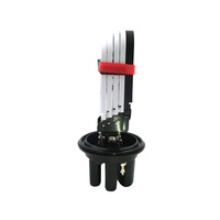 Caja de Distribución y Empalme de Fibra Óptica, Impermeable, 60 Hilos, para Cable de Fibra Óptica FTTH FTTX