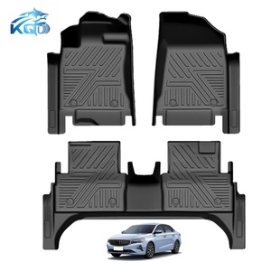 Juego Completo de Tapetes de Auto de 3 Piezas, Impermeables y Antideslizantes de TPE para Geely Emgrand 2022 - Product Image 2