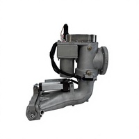 Nozel Duckbill Listrik Bahan Stainless Steel untuk Kendaraan Penyapu Jalan, Tugas Pencucian Permukaan