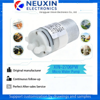 Pompe à eau à micro-diaphragme 6V/12V CC, faible bruit, résistante à l'usure, pour défroisseur vapeur, pompe à eau personnalisée ODM, usine source