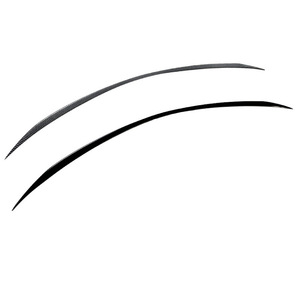 Aileron de coffre arrière Mercedes-Benz Classe C W205 en fibre de carbone texturée ABS 2015-2021 - Product Image 1