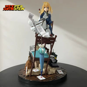 HESPER 27CM Anime <span class=keywords><strong>Violet</strong></span> <span class=keywords><strong>Evergarden</strong></span> Modello Giapponese da Collezione Statuetta Giocattolo in PVC Figura Anime - Product Image 1