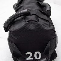 Sac de sable lesté HYROX personnalisé avec logo FRS Wholesale pour entraînement fonctionnel, sac de puissance pour équipement de musculation professionnel en salle de sport
