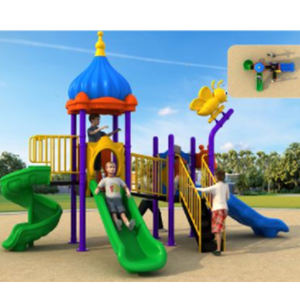 Parque Infantil con Temática Costera y Decoración Náutica, Fondo de Palmeras para Zonas Turísticas - Product Image 3