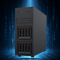 Servidor en Torre ST250 V3 4U, un Solo Xeon E 2400, DDR5 4800, Aplicaciones de Almacenamiento de Archivos para Pequeñas Empresas, Probado
