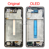 Pantalla de teléfono móvil Super AMOLED reemplazo OLED pantalla táctil Original A336B pantalla A33 5G LCD con marco para Samsung Galaxy