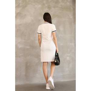 ชุดเดรสทรงโอตโตมัน คอปก ผ้าทอระบายอากาศได้ดี เอวธรรมชาติ เหมาะสำหรับใส่ในชีวิตประจำวัน - Product Image 1