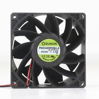 Sunon 5V 12V 48V DC24V 4.3W AC EC 9038 90X90X38MM 9CM Châssis silencieux roulement fréquence convertisseur 2 fils PMD2409PMB4-A ventilateur de refroidissement