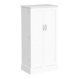 Blanco Independiente Buffet Armarios de almacenamiento de alimentos Aparador Madera Comedor Cocina <span class=keywords><strong>Despensa</strong></span> Gabinete - Product Image 3