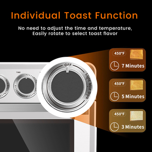 1800W facile à utiliser 25L Cuisine familiale Restaurant avec quatre boutons et multifonction 8 en 1 Grille-pain électrique Friteuse à <span class=keywords><strong>air</strong></span> - Product Image 5