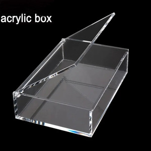 صندوق أكريليك شفاف صندوق تخزين من الأكريليك بحجم مخصص - Product Image 3