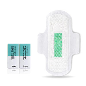 Pembalut Wanita Herbal Medis Super Serap Biodegradable 100% Kapas dengan Strip <span class=keywords><strong>Ion</strong></span> Negatif - Product Image 3