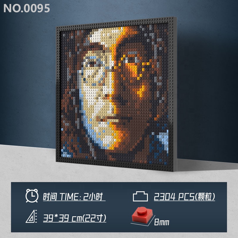 Pixel Art Building Blocks - Create 48x48 Dots Portraits