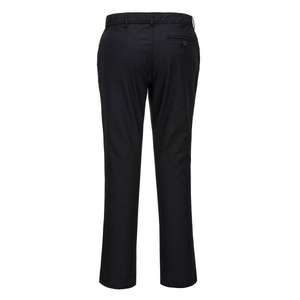 PORTWEST - S232BKR48 Stretch Slim Chino pantalón negro-EAN 5036108282043 PANTALONES DE TRABAJO PERFORMANCE WORK PANTALONES - Product Image 2