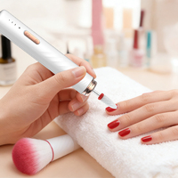 Kit de lime à ongles électrique sans fil OEM, portable et rechargeable, pour gel et acrylique, usage professionnel et domestique