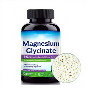Integratori Ausreson Magnesium Glycinate Complesso 3-in-1 OEM 400mg 500mg Prezzo Sonno Muscoli Compresse di Magnesio Glicinato - Product Image 1