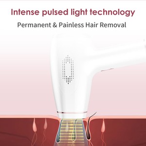 Productos más vendidos 999999 Flashes Depiladora láser IPL sin dolor permanente Dispositivo <span class=keywords><strong>de</strong></span> depilación para mujeres con 5 niveles <span class=keywords><strong>de</strong></span> energía - Product Image 2