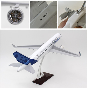 ตงกวนผู้ผลิตแอร์บัส <span class=keywords><strong>A320NEO</strong></span> ภาพวาดเดิม37เซนติเมตรเครื่องแบบคงที่เครื่องประดับ1/100เครื่องบินสายการบินรุ่น - Product Image 6