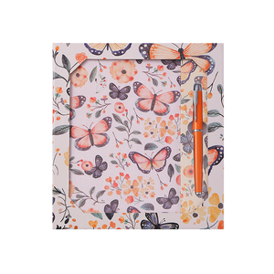 DELIJIA Fadengebundenes <span class=keywords><strong>A5</strong></span> Bedrucktes CMYK Stoff-Hardcover Organizer/Planer Notizbuch Geschenkbox mit Individuellem Design - Product Image 1