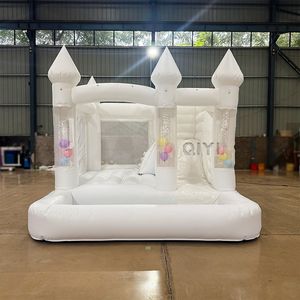 Château gonflable extérieur de petite taille avec toboggan, mini château gonflable pour enfants, usage commercial, matériau PVC - Product Image 1