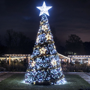 <span class=keywords><strong>Toprex</strong></span> Nouveau Design Luxueux Grand Arbre de Noël Artificiel en PVC de 16, 20, 30 ou 40 pieds pour Décoration Extérieure Commerciale - Product Image 3