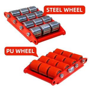 รถเข็นขนส่งสินค้าอุตสาหกรรมสำหรับเคลื่อนย้ายเครื่องจักรหนัก รถรางสำหรับงานก่อสร้าง รถพาเลท รถถัง สำหรับการจัดเก็บ - Product Image 3